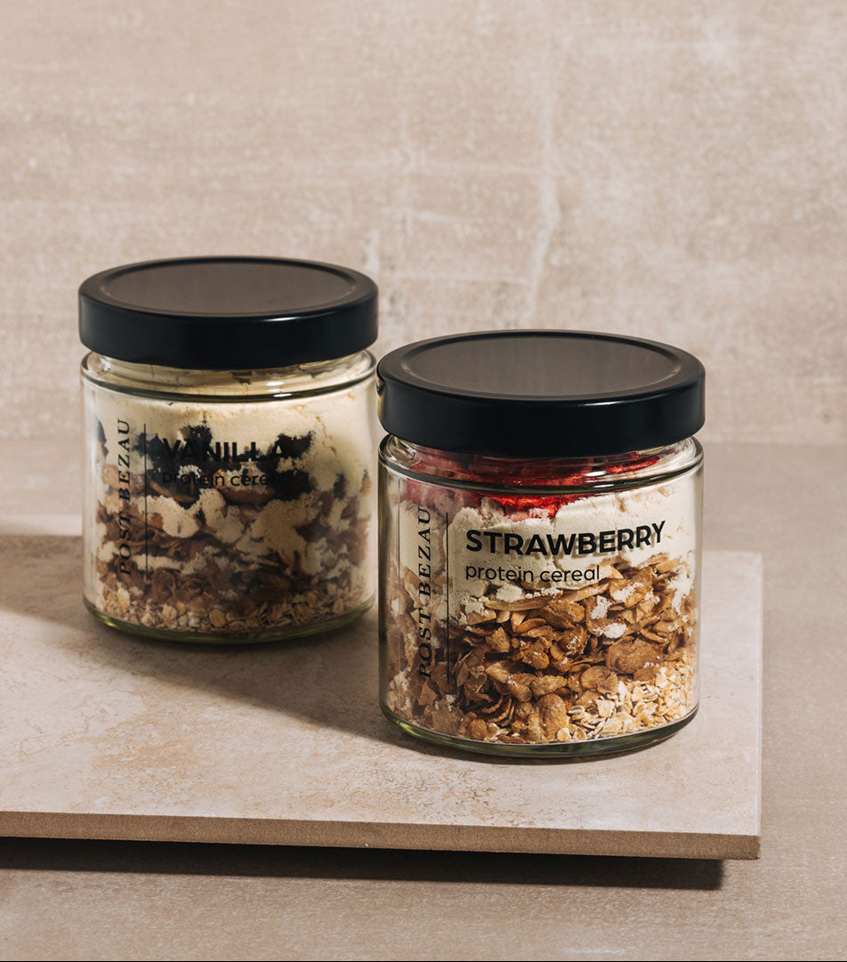 Protein Cereals aus dem Immunglow Package
